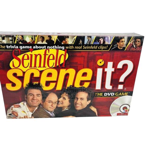 Seinfeld Scene It? DVD Trivia Game Brand New Factory Sealed Mattel 2008 - Picture 4 of 4